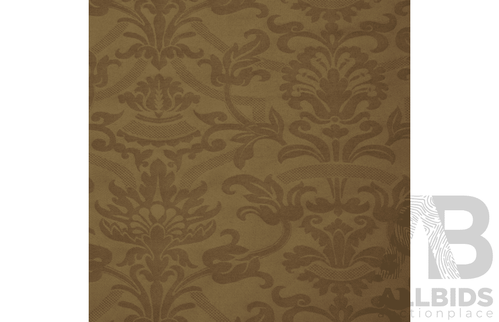 Dusky Pink – Damask Polyester - Width: 140cm - 17 Metres - RRP$43.00 per Metre