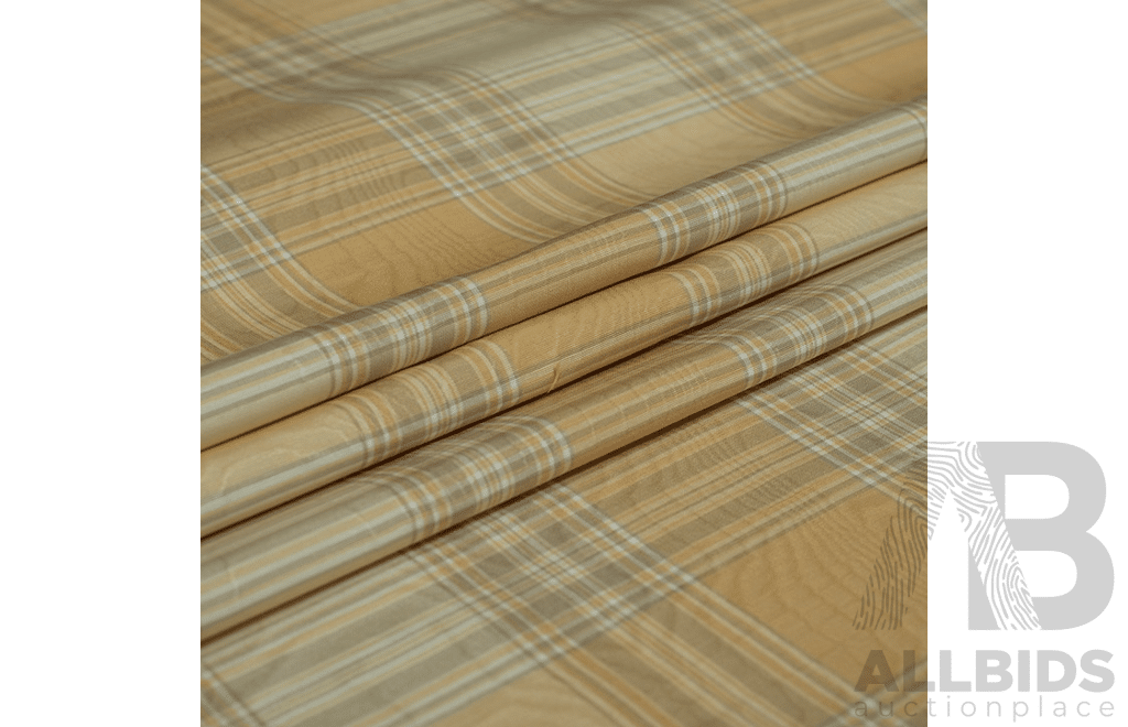 Butterscotch – Polyester - Width: 140cm - 13 Metres - RRP$38.40 per Metre