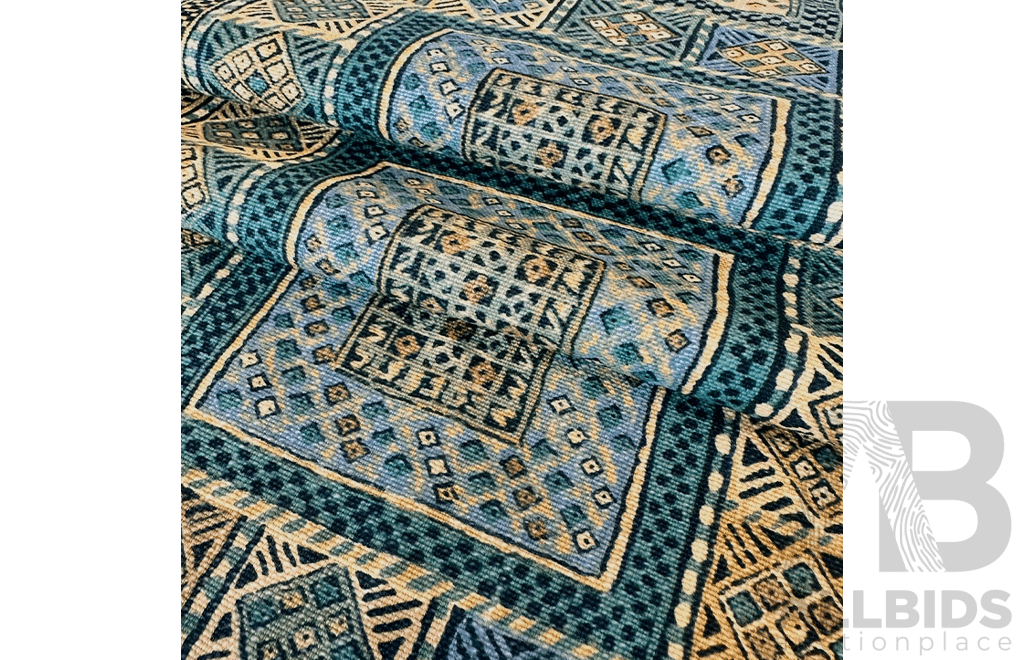 English Blue – Cotton - Width: 140cm - 37 Metres - RRP$57.00 per METRE