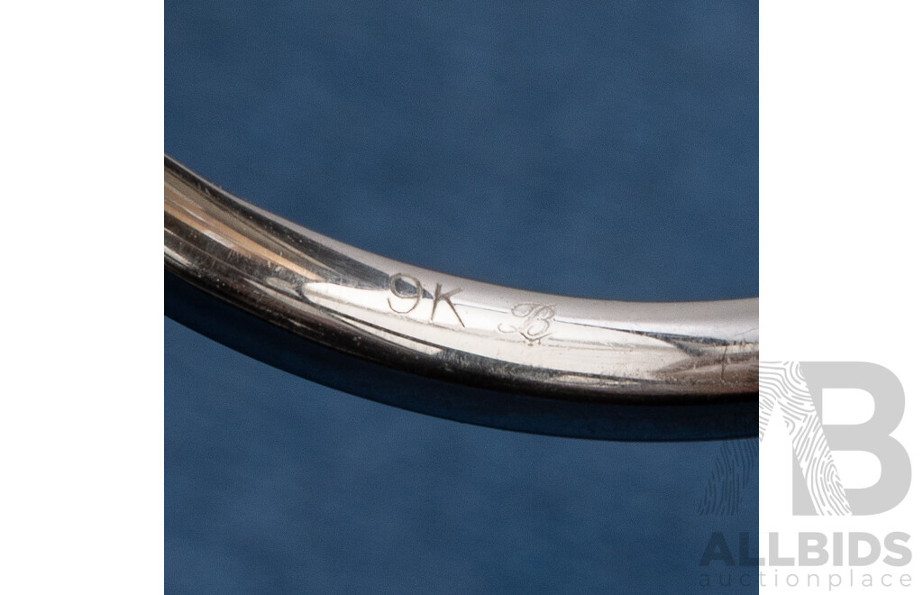 9ct Argyle Mine Rio Tinto Certified Pale Pink Diamond Ring, TDW 0.25ct, Size S, 2.43 Grams