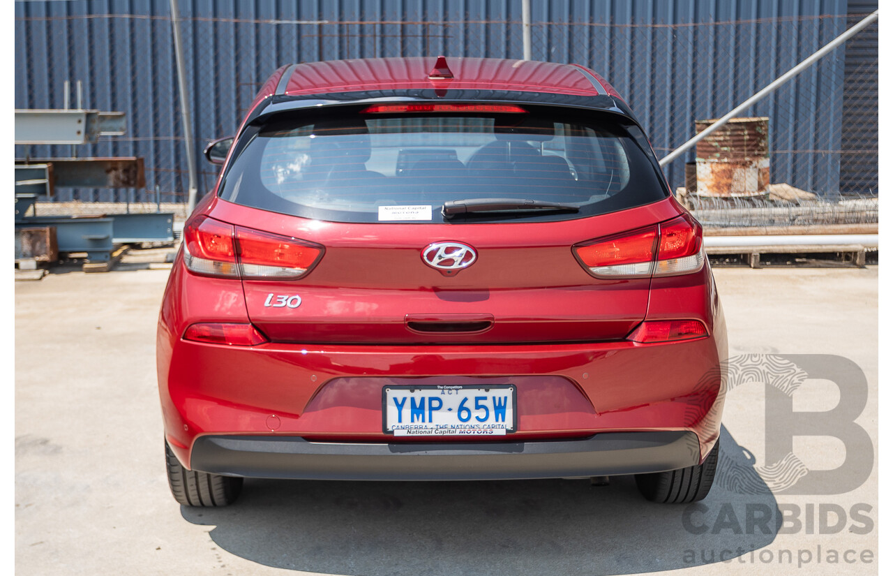 01/2018 Hyundai I30 Active PD 4D Hatchback Red 2.0L