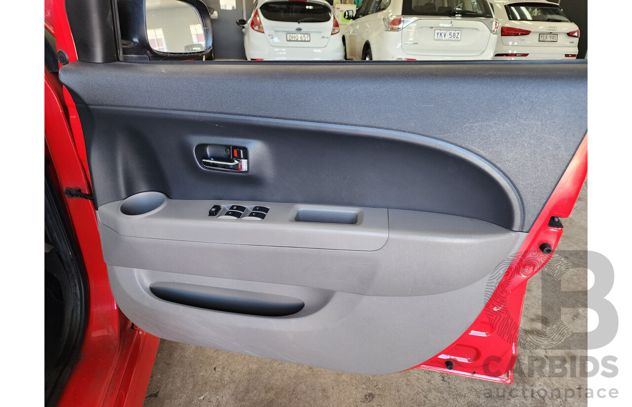 1/2007 Daihatsu Sirion GTvi  5d Hatchback Red 1.3L