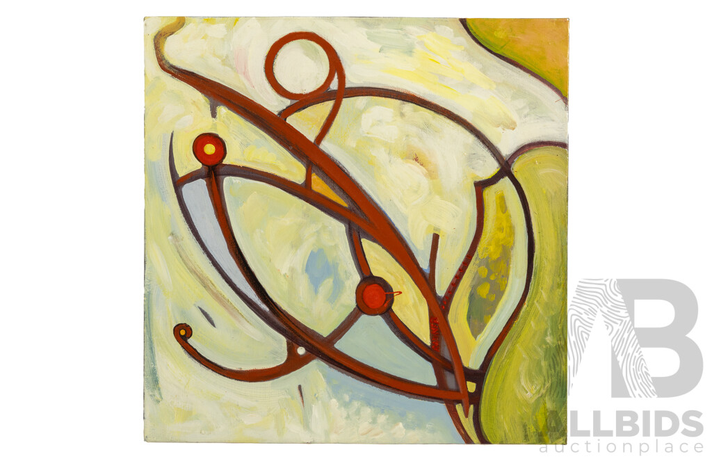 Laing Rahner, Parkland I, II and III, Each 40cm x 40cm Acrylic on Canvas