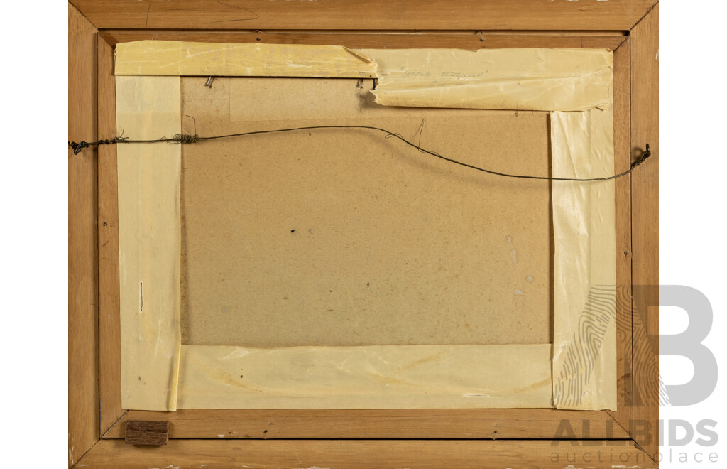 Robyn Collier, Sofala Afternoon, 36cm X 25.5cm Oil on Board, Framed 48cm X 38cm