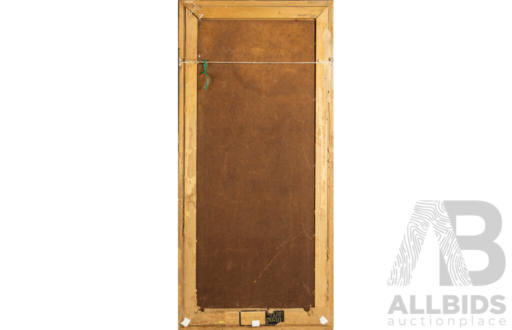 Barry Leighton-Jones, Juliette, Circa 1960-70, 86cm x 41cm Acrylic on Masonite