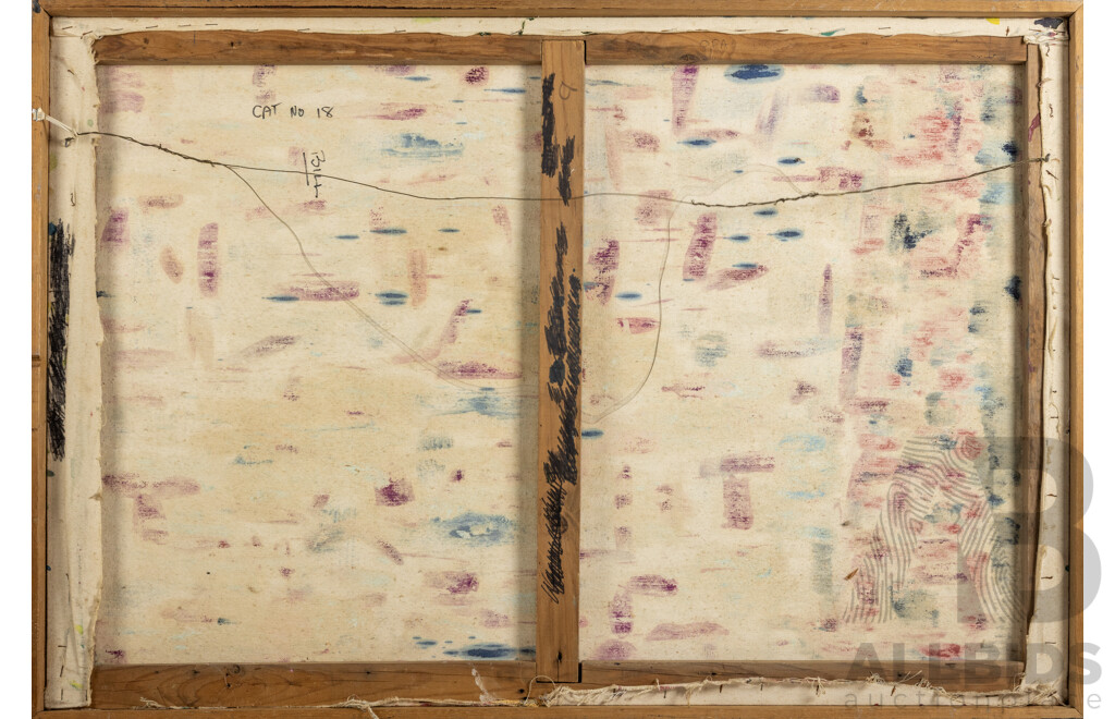 Patricia Vaughan Flood, Opal, 1960, 71cm X 106cm, Oil on Canvas