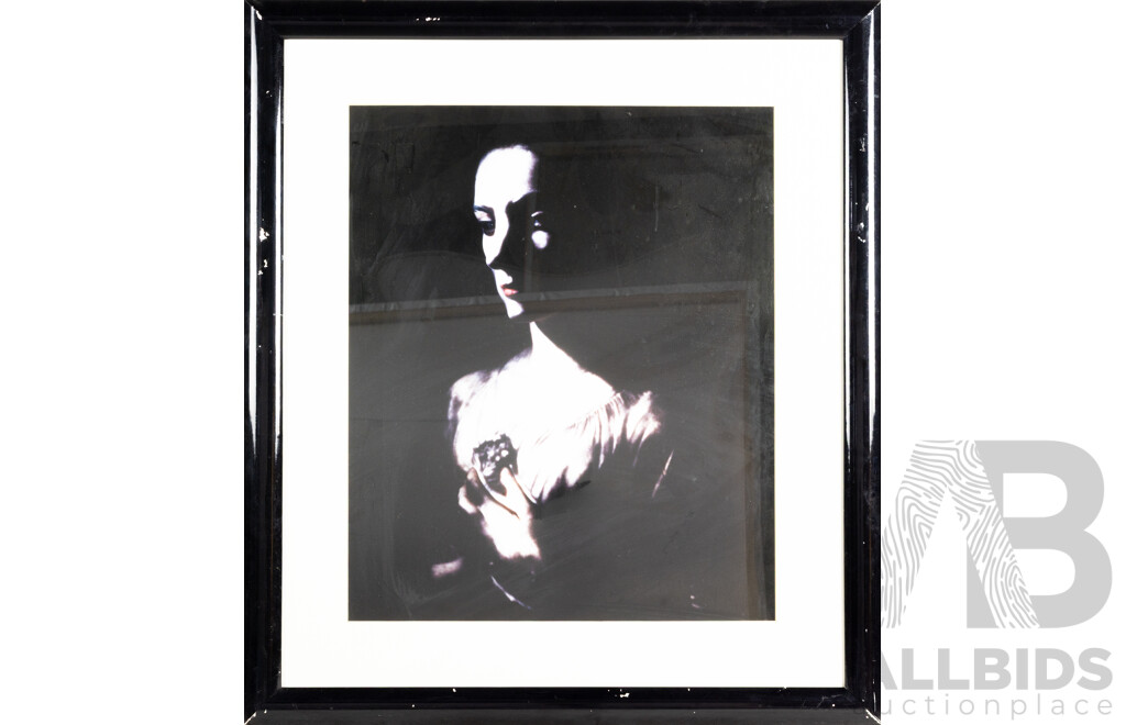 Regis Lansac, Lady with Primrose, 1990, 83cm X 72cm, Type C Photograph, Edition 1 of 5