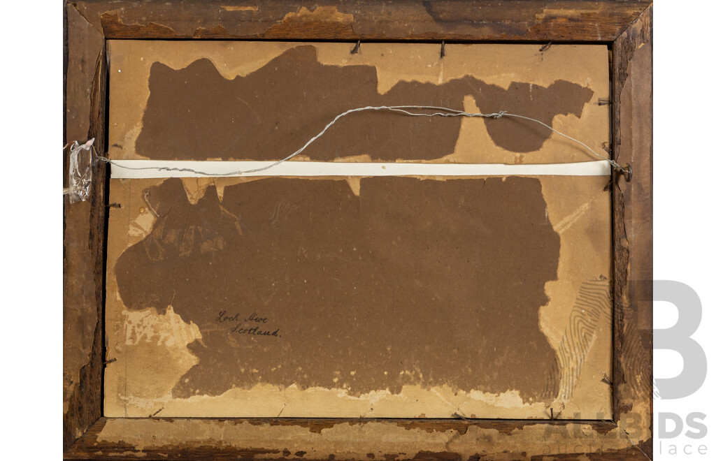 William G. Meadows, Loch Awe, 24cm X 34cm, Watercolour