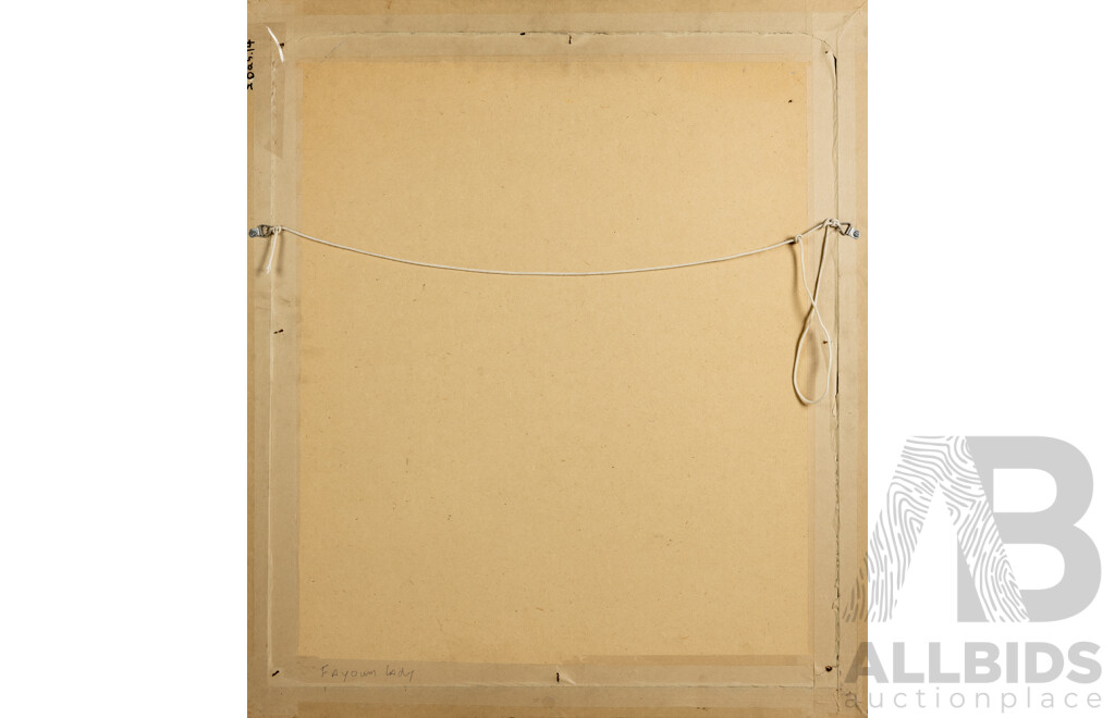 Regis Lansac (OAM), Fayoum Lady, 1990, 83cm X 72cm, Type C Photograph, Edition 1 of 5