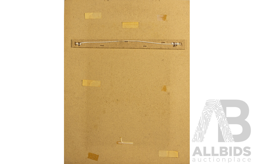 Auguste Blackman, Trampled, 1981, 65cm X 50cm, Charcoal Drawing with Engraved Rubbing