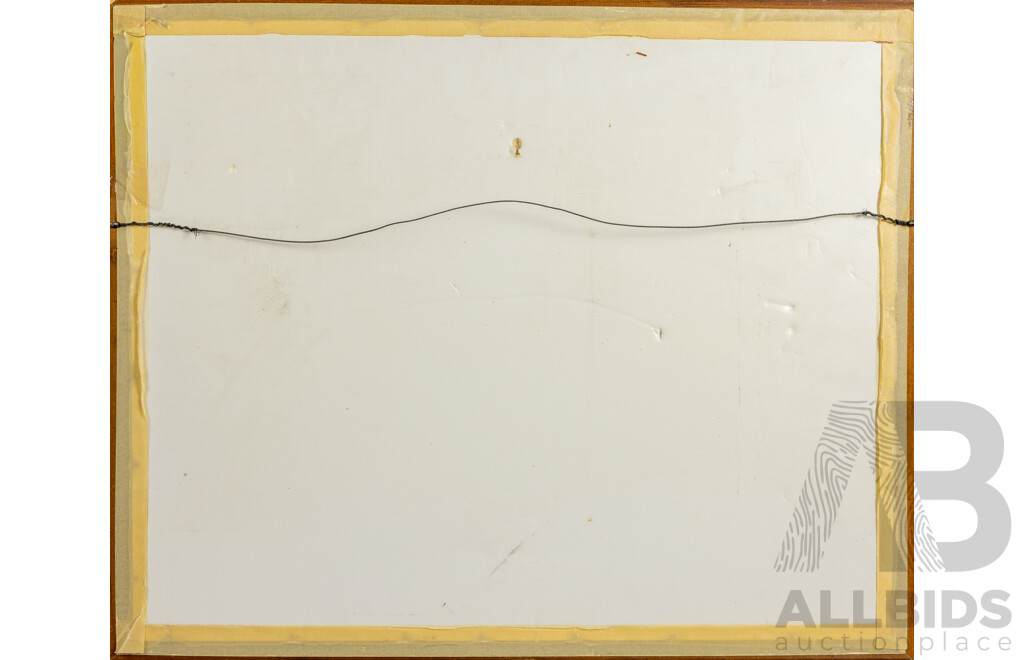 Xavier Ironside, Home in Winter, 1981, 34cm X 47cm, Watercolour