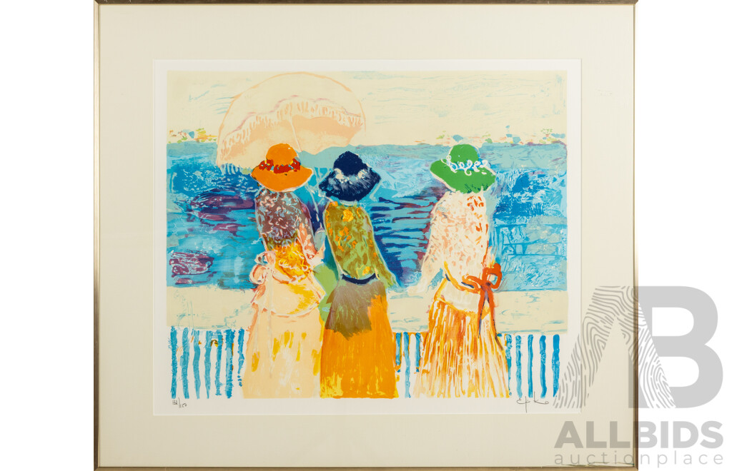 Willering Epko, Trois Femmes, Edition 131/150 Lithograph, Hand Signed