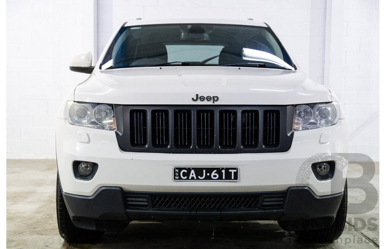 2/2012 Jeep Grand Cherokee Laredo (4x4) WK 4d Wagon Bright White V6 3.6L