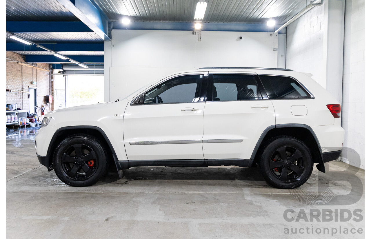 2/2012 Jeep Grand Cherokee Laredo (4x4) WK 4d Wagon Bright White V6 3.6L