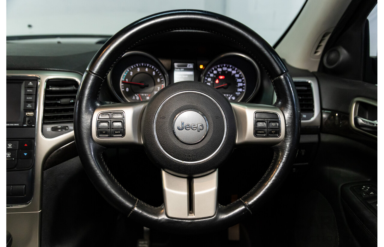 2/2012 Jeep Grand Cherokee Laredo (4x4) WK 4d Wagon Bright White V6 3.6L