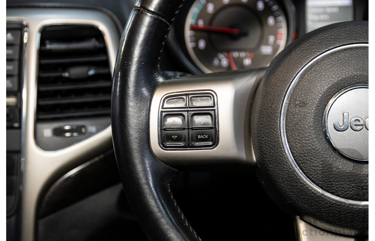 2/2012 Jeep Grand Cherokee Laredo (4x4) WK 4d Wagon Bright White V6 3.6L