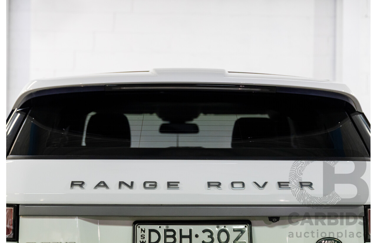 10/2015 Range Rover Evoque Td4 180 SE AWD LV MY16 5D Wagon Fuji White 2.0L