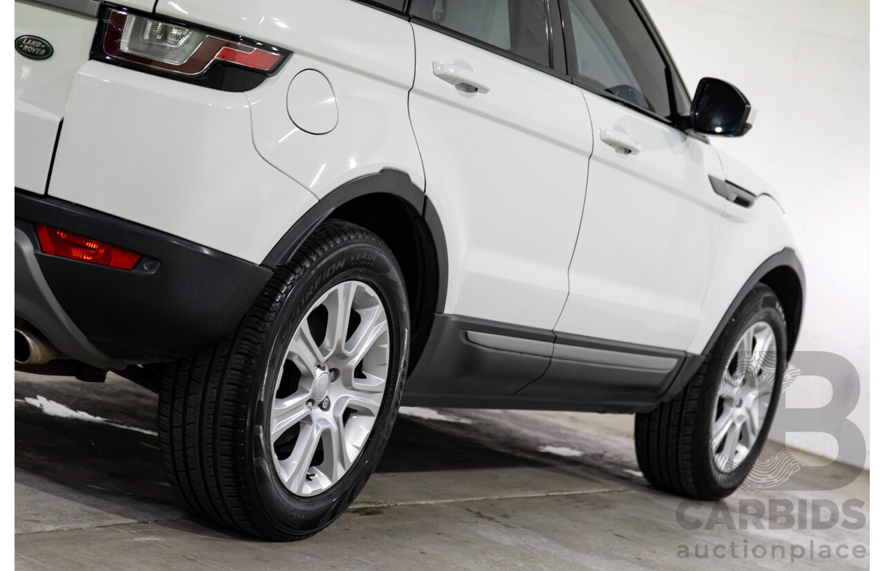 10/2015 Range Rover Evoque Td4 180 SE AWD LV MY16 5D Wagon Fuji White 2.0L
