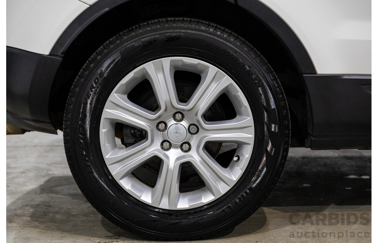 10/2015 Range Rover Evoque Td4 180 SE AWD LV MY16 5D Wagon Fuji White 2.0L