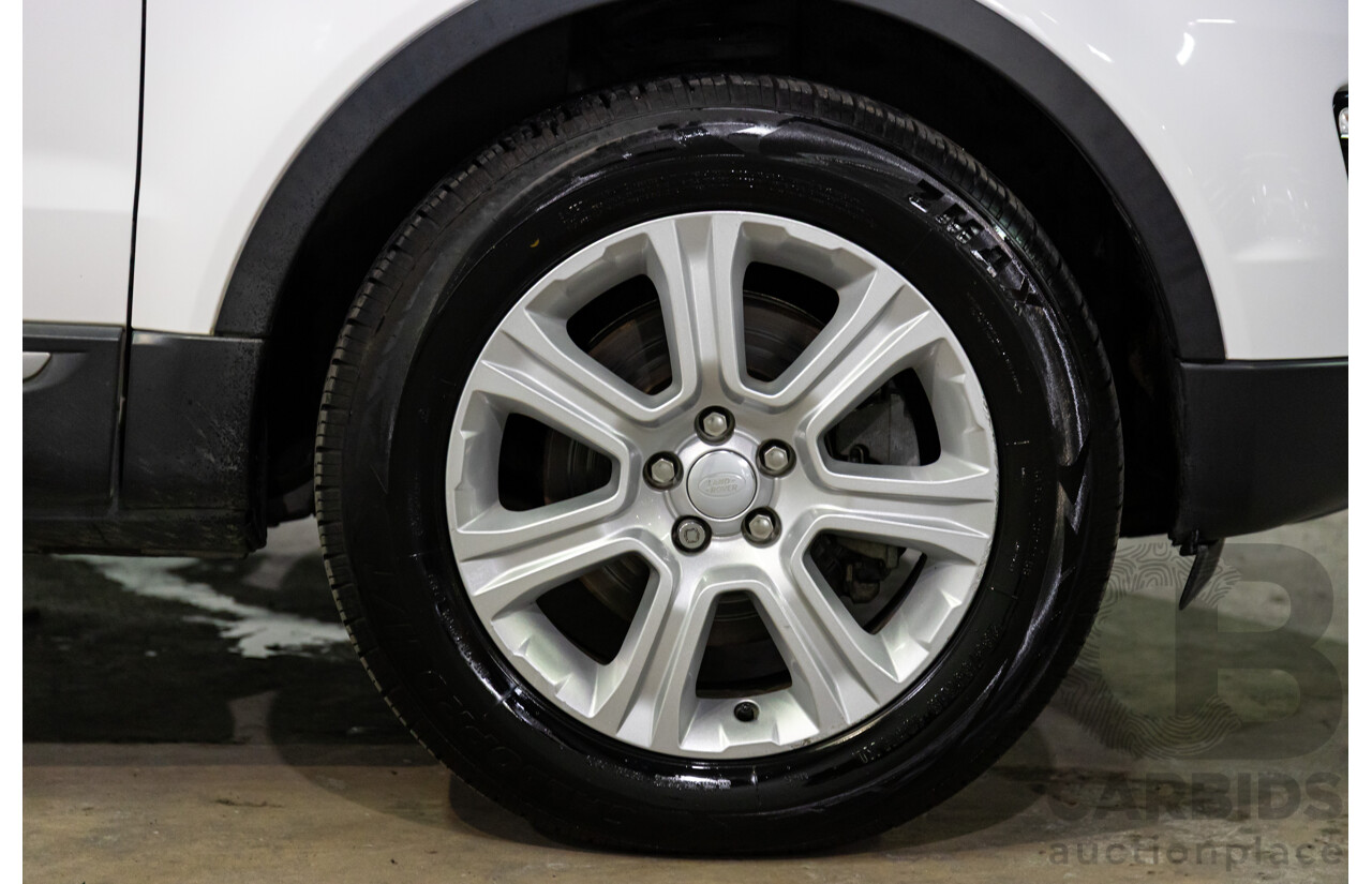 10/2015 Range Rover Evoque Td4 180 SE AWD LV MY16 5D Wagon Fuji White 2.0L