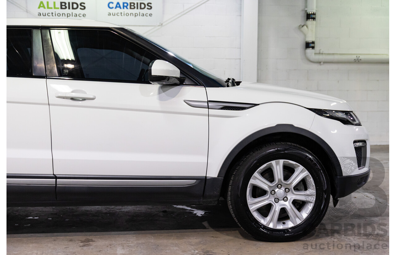 10/2015 Range Rover Evoque Td4 180 SE AWD LV MY16 5D Wagon Fuji White 2.0L