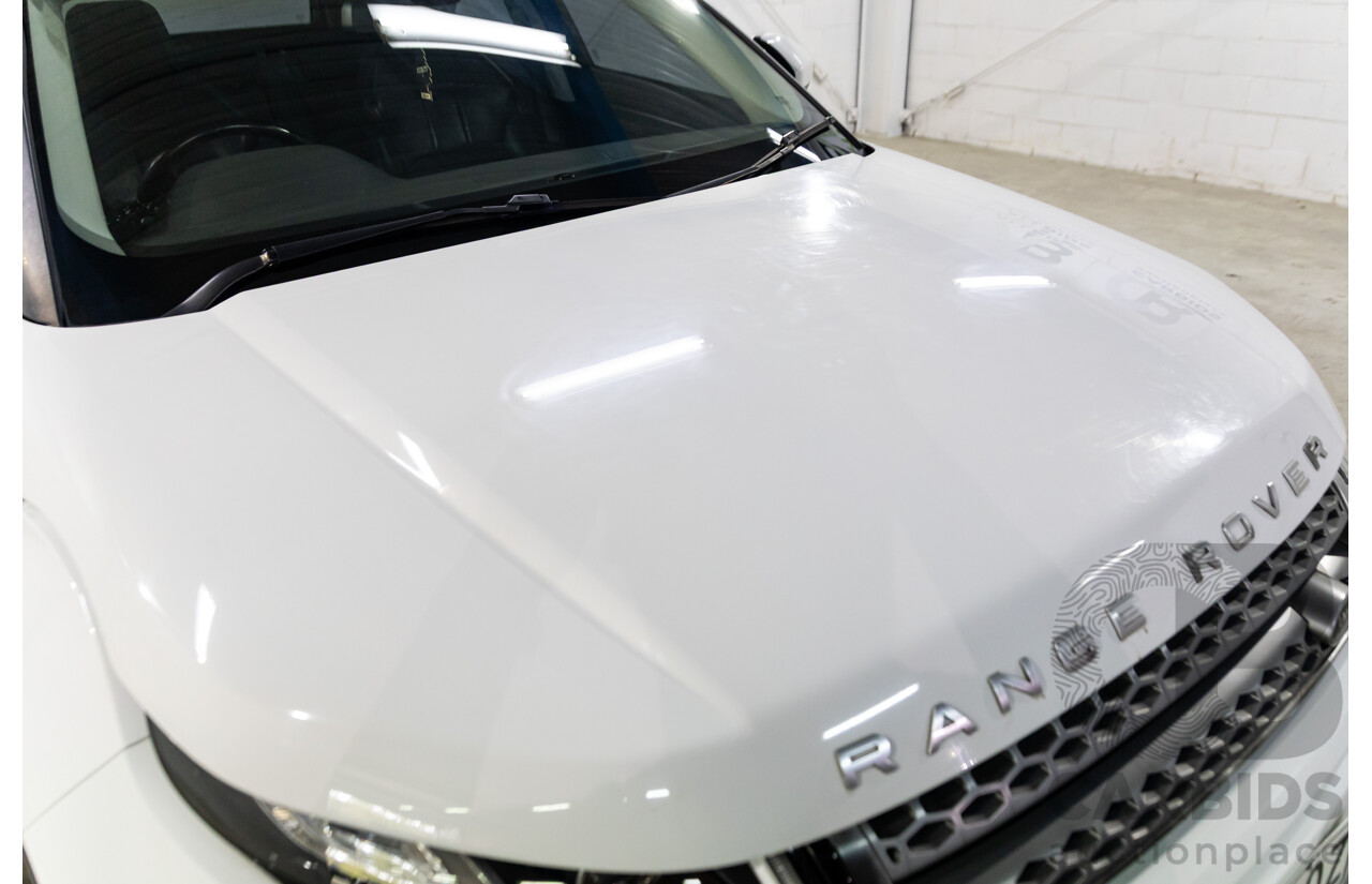 10/2015 Range Rover Evoque Td4 180 SE AWD LV MY16 5D Wagon Fuji White 2.0L