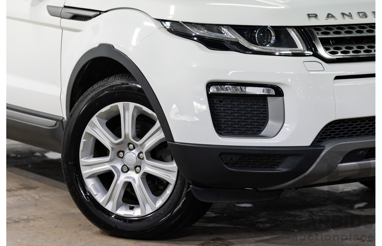 10/2015 Range Rover Evoque Td4 180 SE AWD LV MY16 5D Wagon Fuji White 2.0L