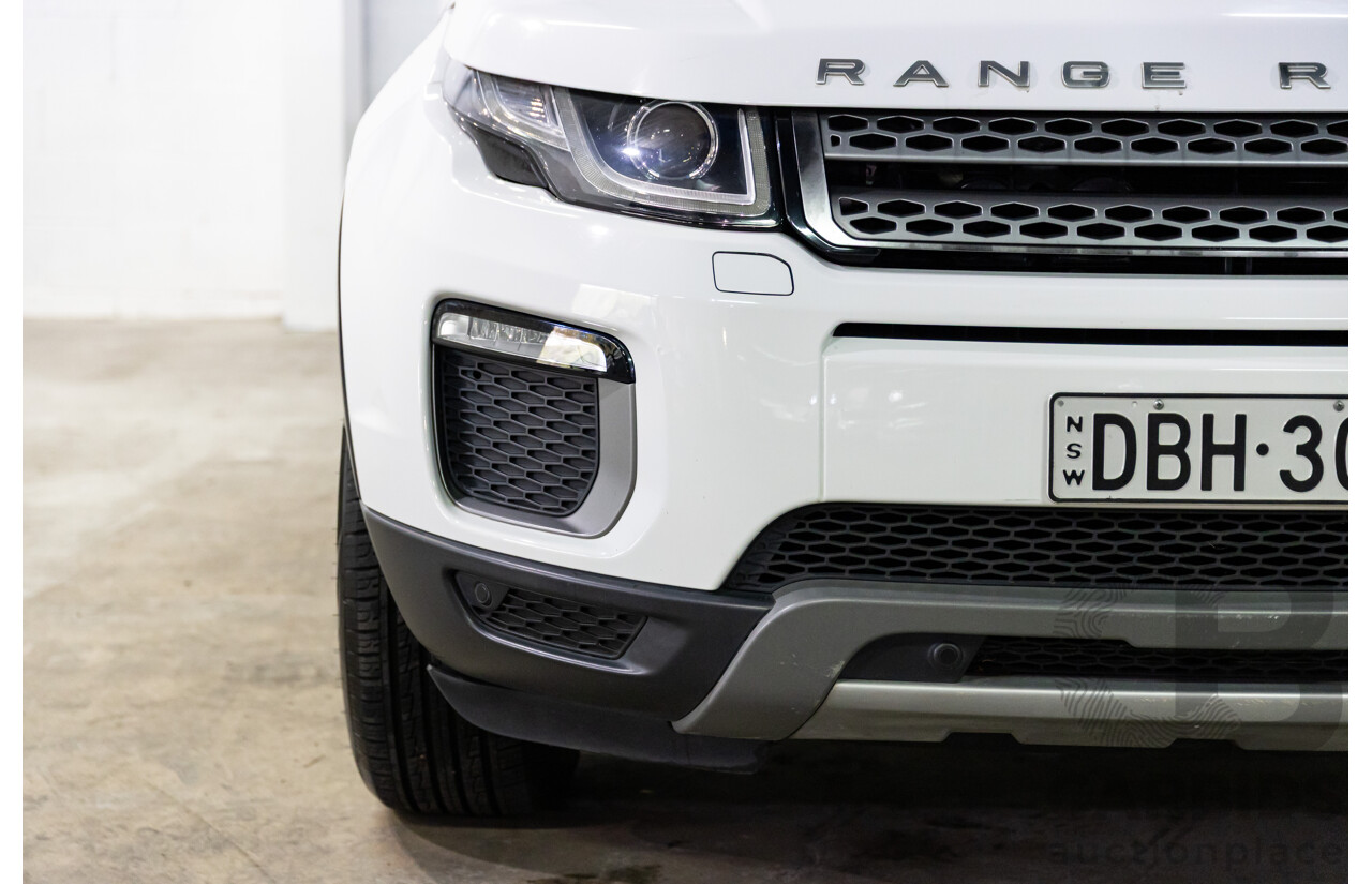 10/2015 Range Rover Evoque Td4 180 SE AWD LV MY16 5D Wagon Fuji White 2.0L