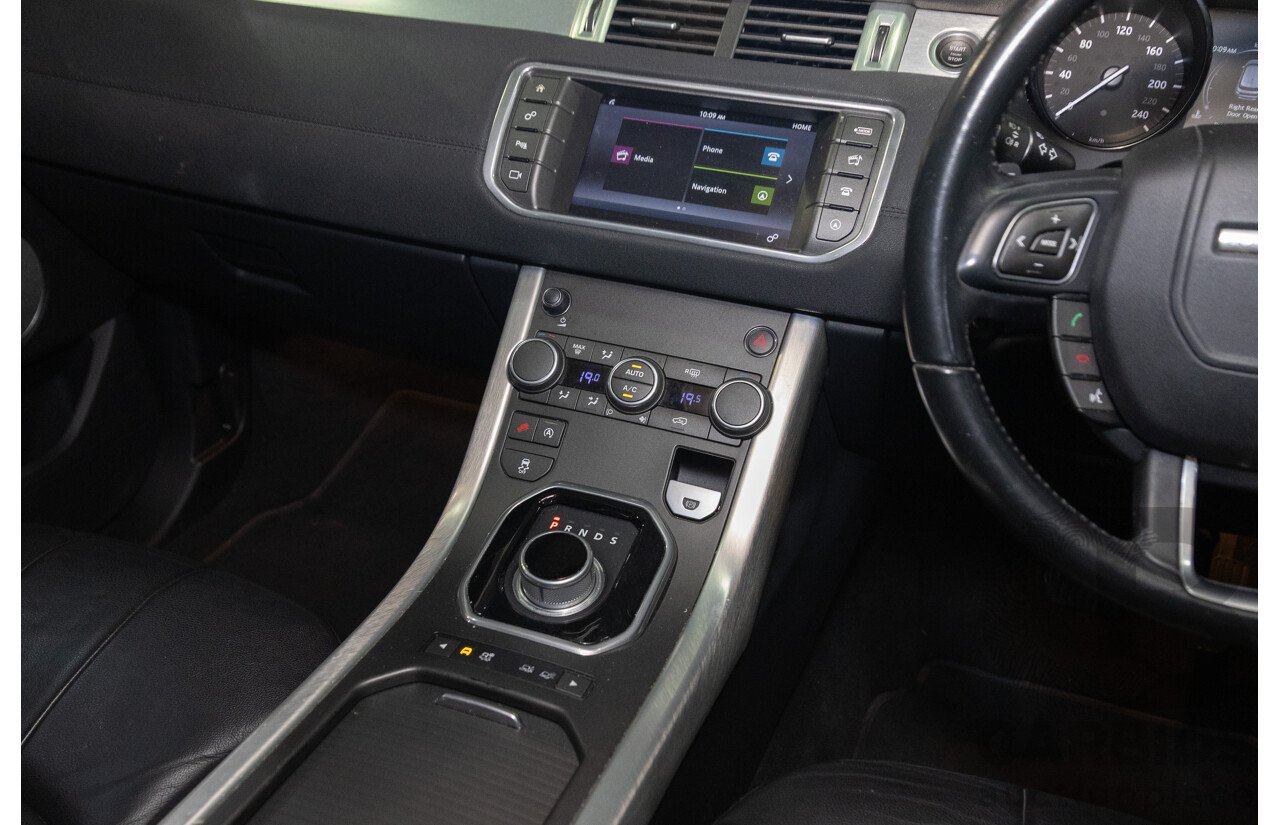 10/2015 Range Rover Evoque Td4 180 SE AWD LV MY16 5D Wagon Fuji White 2.0L