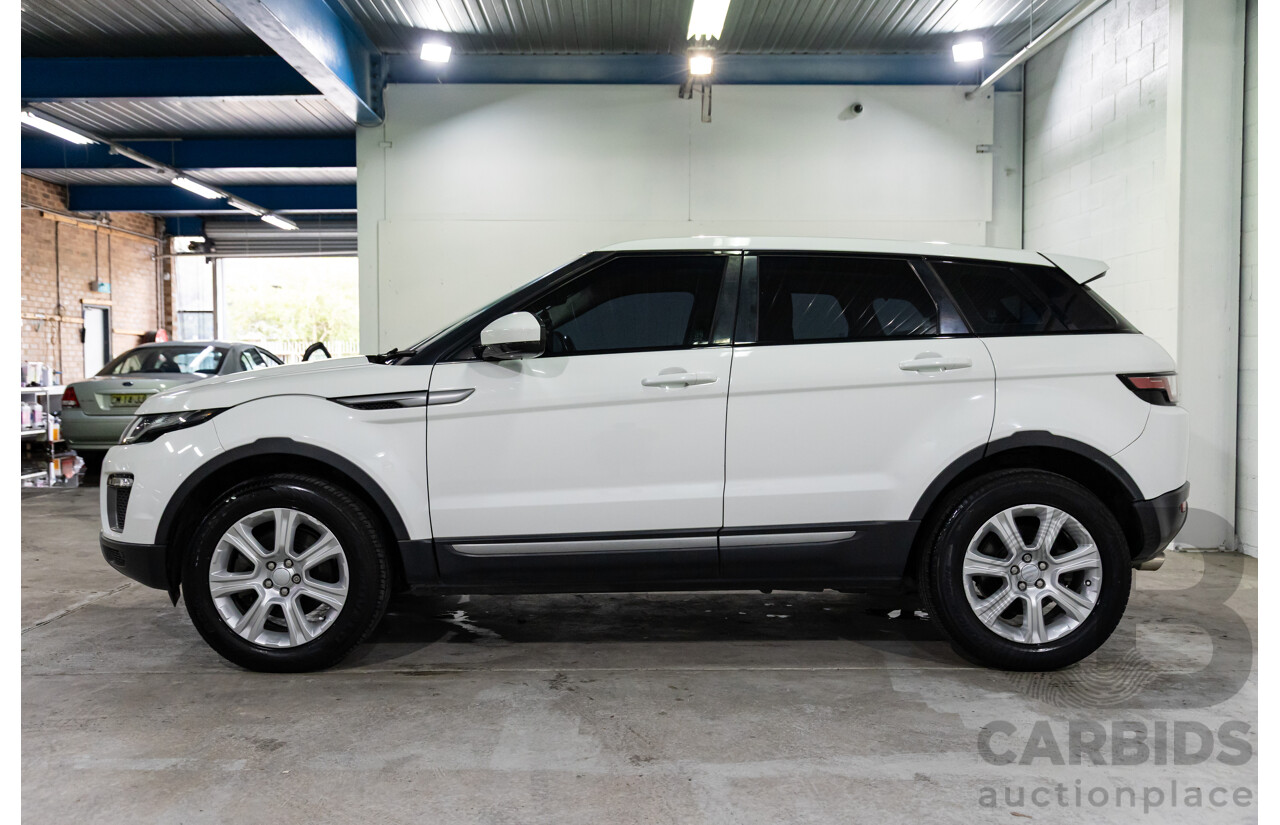 10/2015 Range Rover Evoque Td4 180 SE AWD LV MY16 5D Wagon Fuji White 2.0L