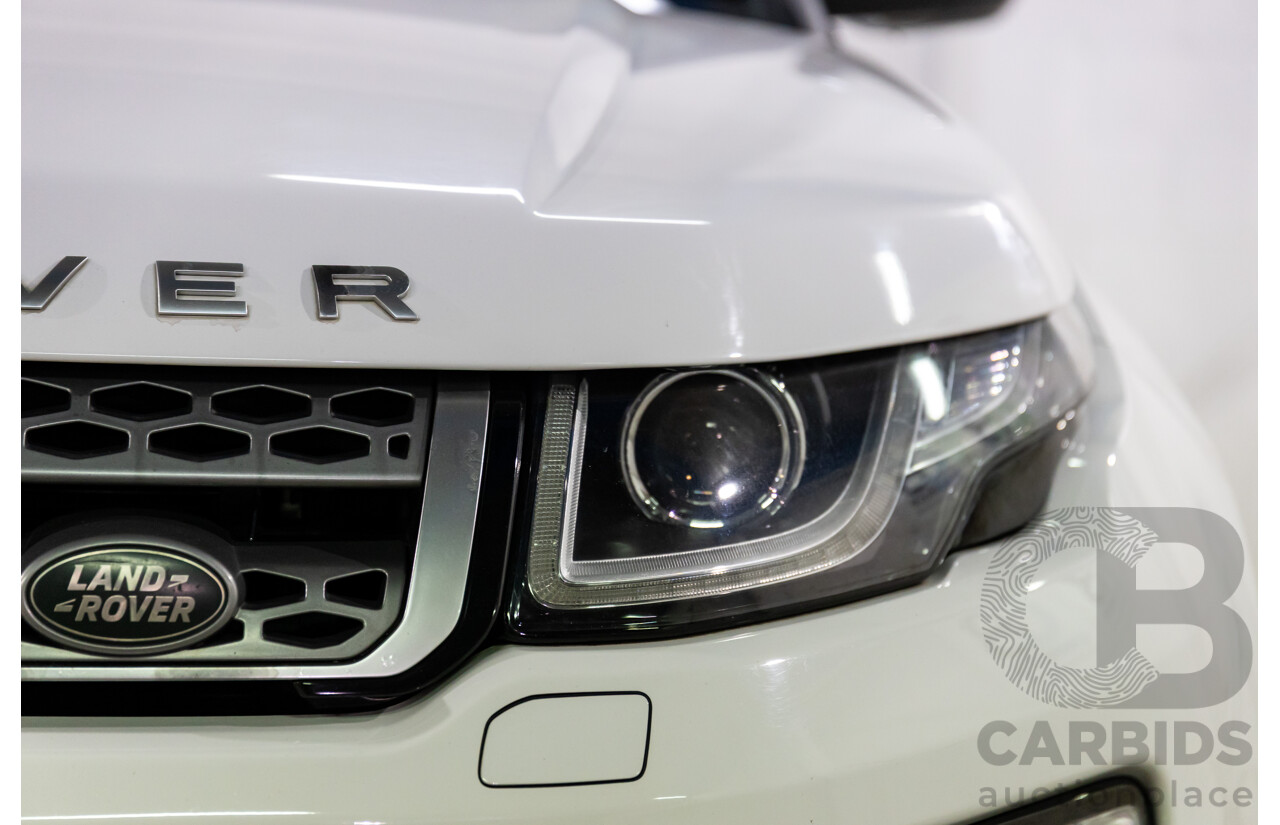 10/2015 Range Rover Evoque Td4 180 SE AWD LV MY16 5D Wagon Fuji White 2.0L