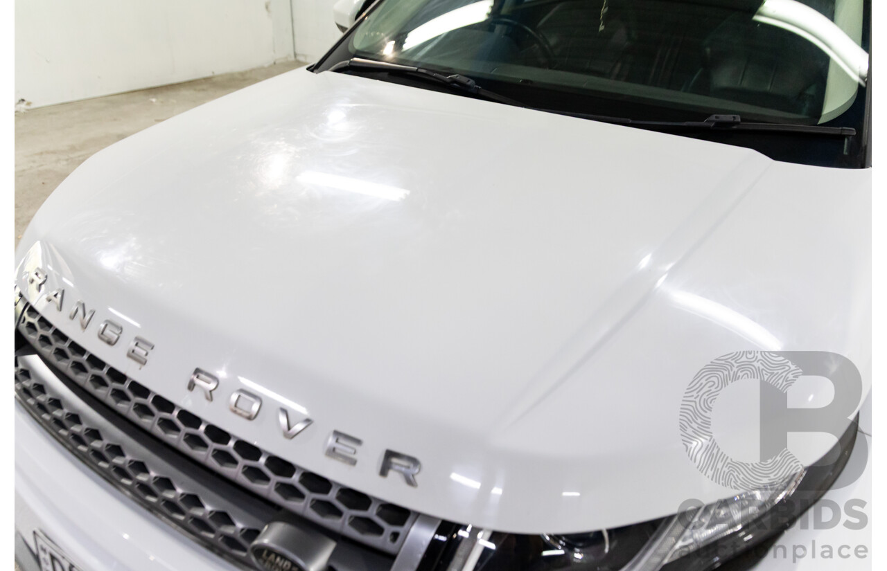 10/2015 Range Rover Evoque Td4 180 SE AWD LV MY16 5D Wagon Fuji White 2.0L
