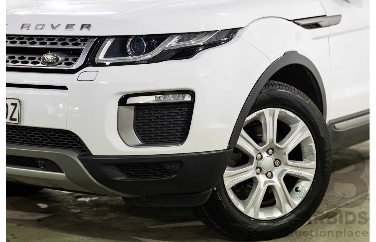 10/2015 Range Rover Evoque Td4 180 SE AWD LV MY16 5D Wagon Fuji White 2.0L