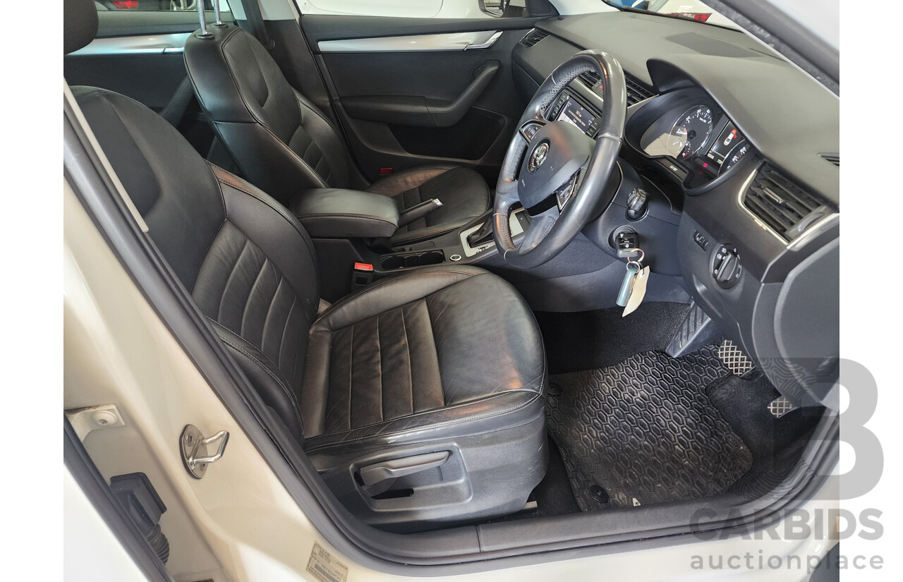 1/2014 Skoda Octavia 132 TSI Elegance NE 5d Hatchback White 1.8L