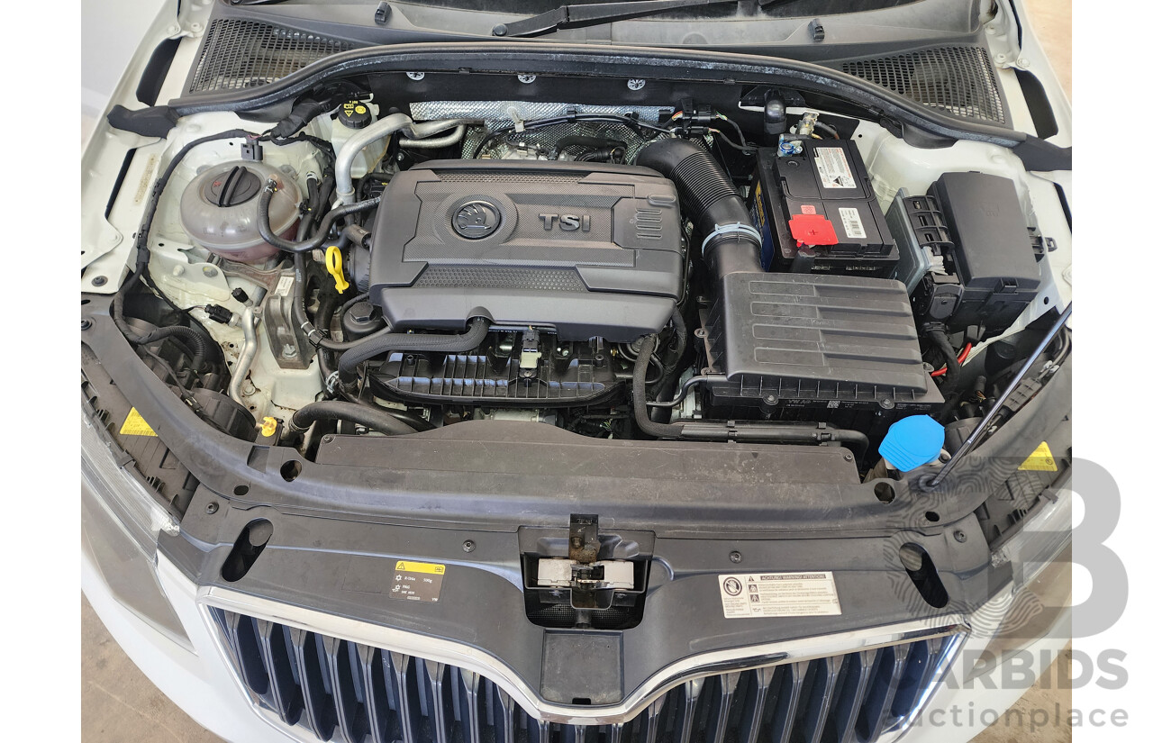 1/2014 Skoda Octavia 132 TSI Elegance NE 5d Hatchback White 1.8L