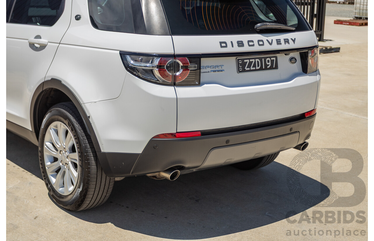 5/2015 Land Rover Discovery Sport SD4 SE (AWD) LC MY16.5 4D Wagon Fuji White Turbo Diesel 2.2L