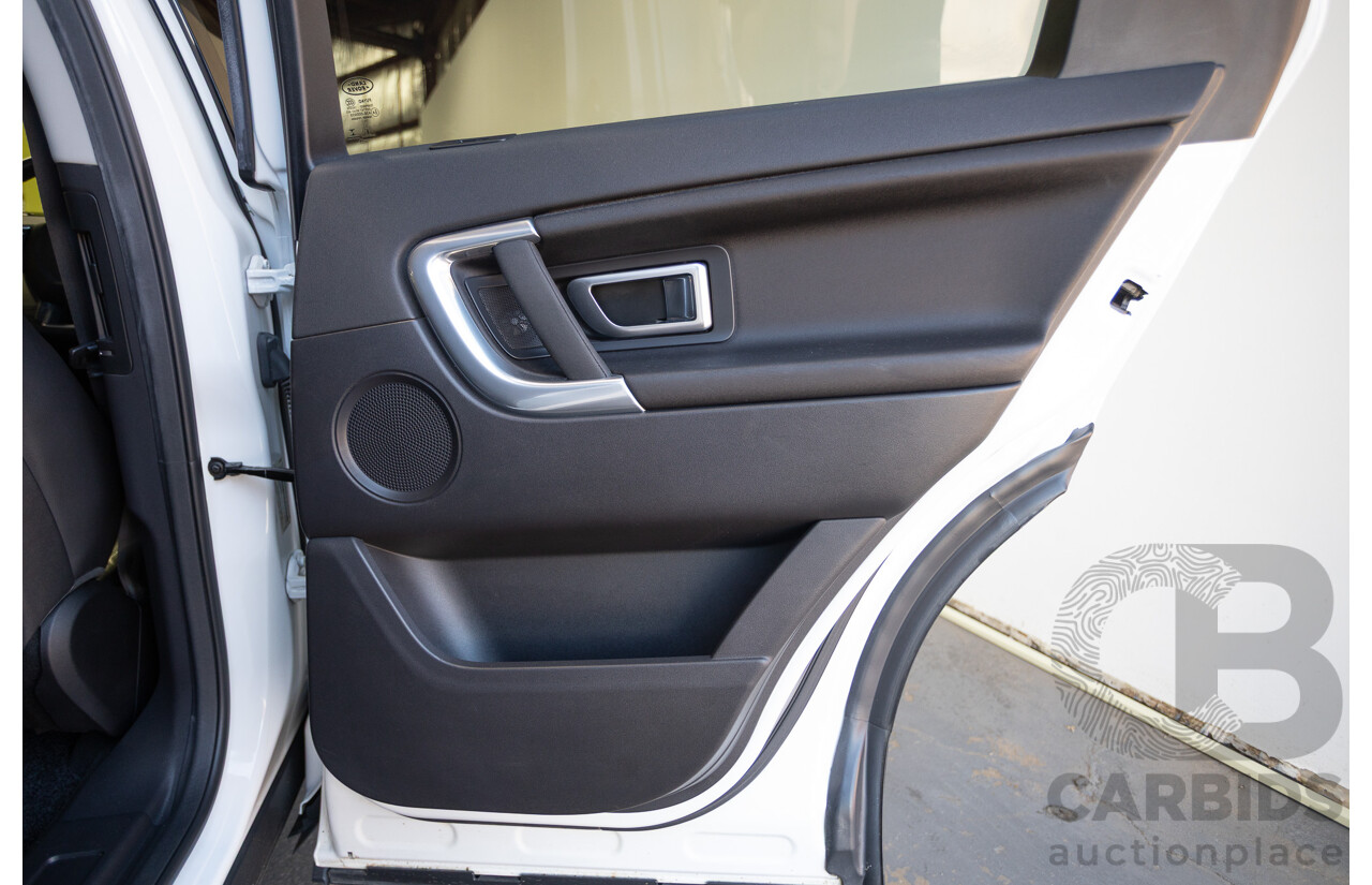 5/2015 Land Rover Discovery Sport SD4 SE (AWD) LC MY16.5 4D Wagon Fuji White Turbo Diesel 2.2L