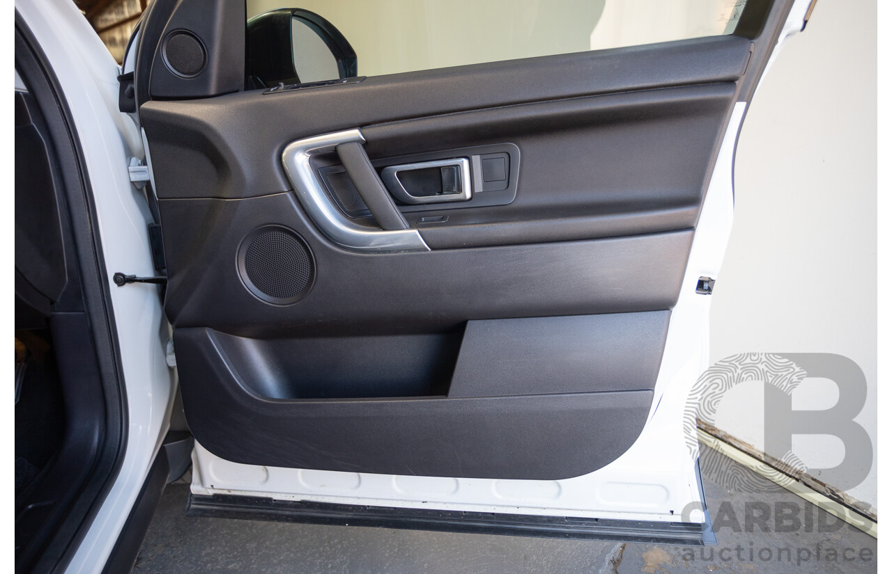 5/2015 Land Rover Discovery Sport SD4 SE (AWD) LC MY16.5 4D Wagon Fuji White Turbo Diesel 2.2L