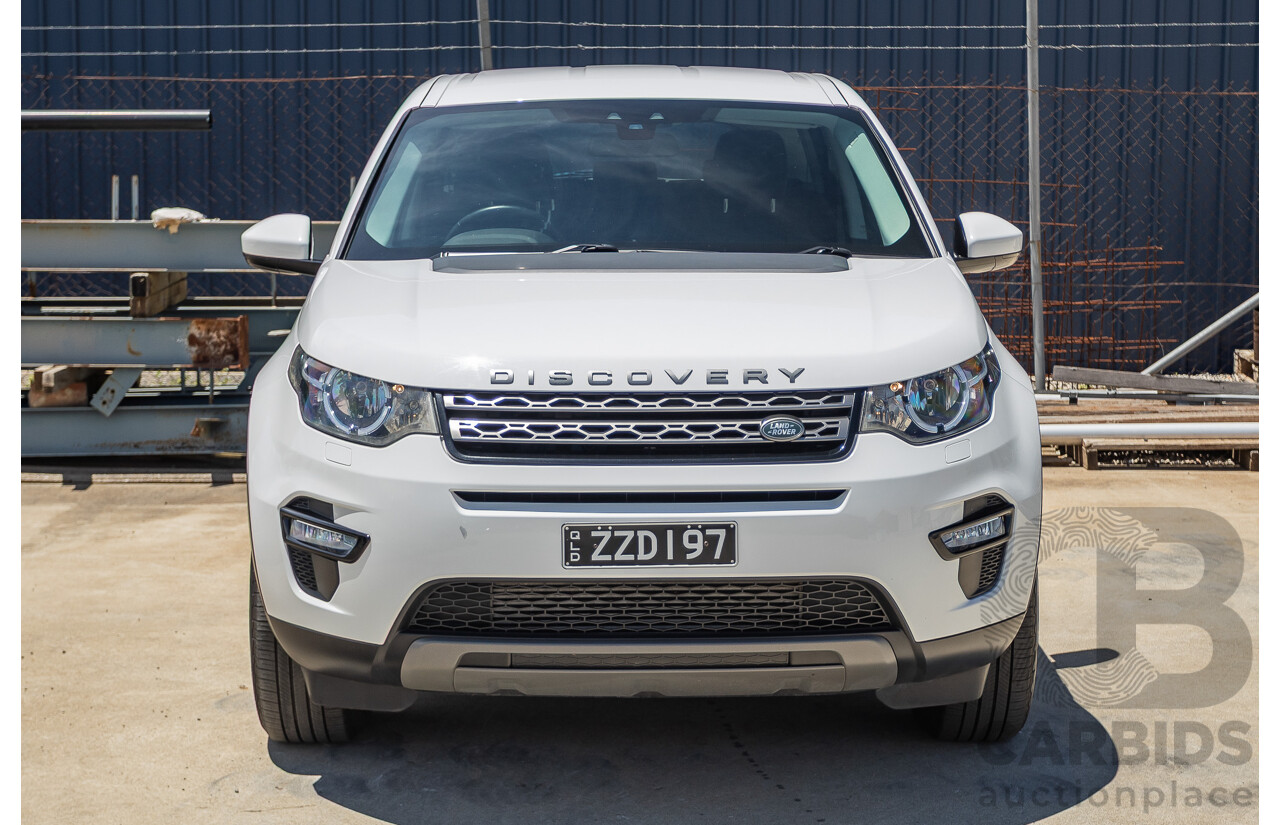 5/2015 Land Rover Discovery Sport SD4 SE (AWD) LC MY16.5 4D Wagon Fuji White Turbo Diesel 2.2L
