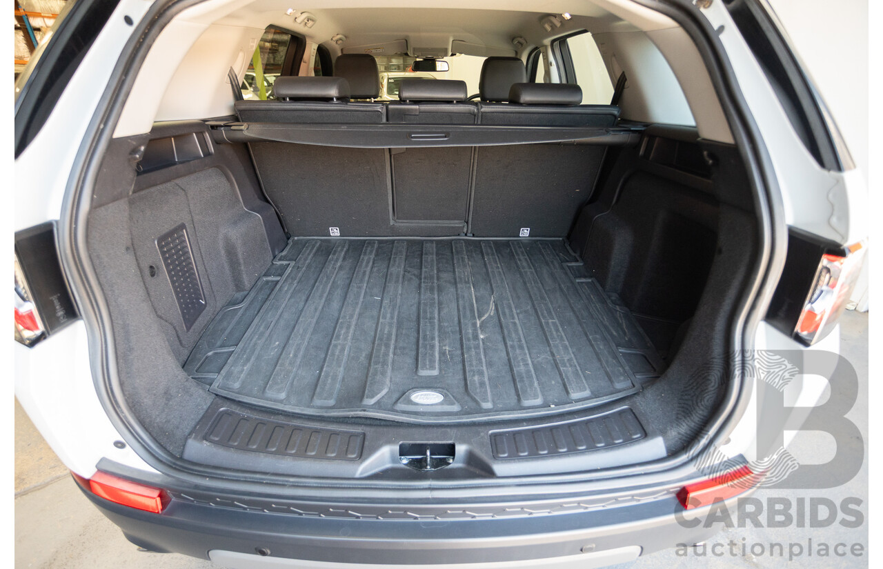 5/2015 Land Rover Discovery Sport SD4 SE (AWD) LC MY16.5 4D Wagon Fuji White Turbo Diesel 2.2L