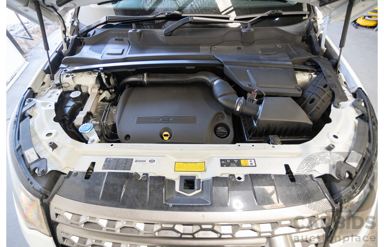 5/2015 Land Rover Discovery Sport SD4 SE (AWD) LC MY16.5 4D Wagon Fuji White Turbo Diesel 2.2L