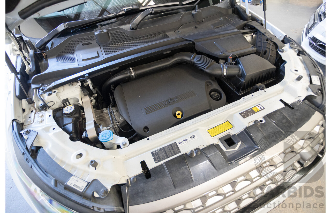 5/2015 Land Rover Discovery Sport SD4 SE (AWD) LC MY16.5 4D Wagon Fuji White Turbo Diesel 2.2L