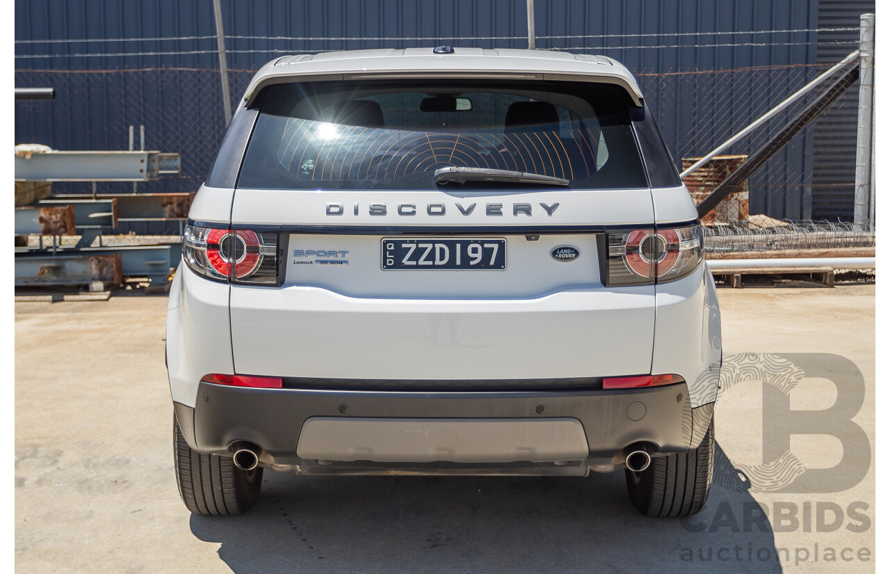 5/2015 Land Rover Discovery Sport SD4 SE (AWD) LC MY16.5 4D Wagon Fuji White Turbo Diesel 2.2L