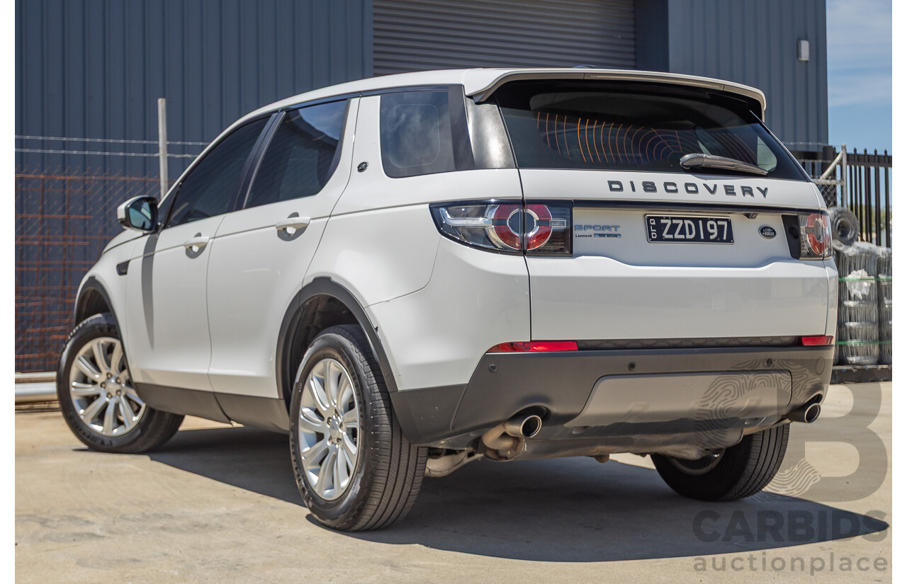 5/2015 Land Rover Discovery Sport SD4 SE (AWD) LC MY16.5 4D Wagon Fuji White Turbo Diesel 2.2L