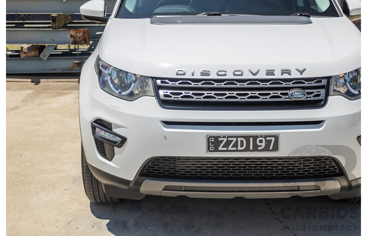 5/2015 Land Rover Discovery Sport SD4 SE (AWD) LC MY16.5 4D Wagon Fuji White Turbo Diesel 2.2L