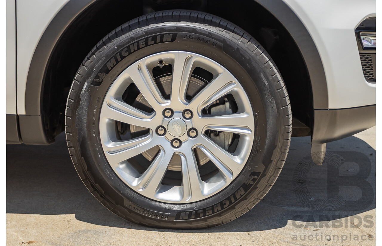 5/2015 Land Rover Discovery Sport SD4 SE (AWD) LC MY16.5 4D Wagon Fuji White Turbo Diesel 2.2L