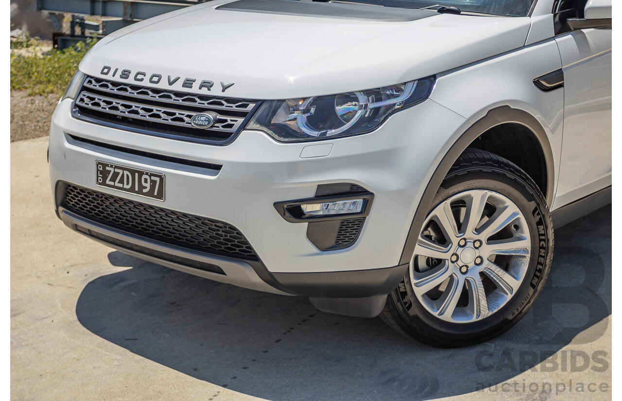 5/2015 Land Rover Discovery Sport SD4 SE (AWD) LC MY16.5 4D Wagon Fuji White Turbo Diesel 2.2L