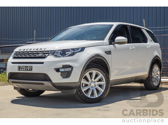 5/2015 Land Rover Discovery Sport SD4 SE (AWD) LC MY16.5 4D Wagon Fuji White Turbo Diesel 2.2L