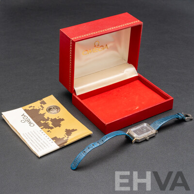 Ladies Swiss Made Vintage Omega DeVille Watch. 1970s -1980s Era