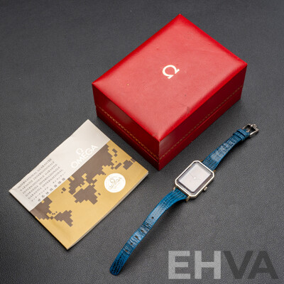 Ladies Swiss Made Vintage Omega DeVille Watch. 1970s -1980s Era